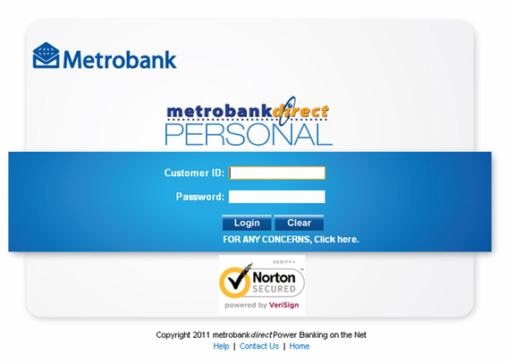 Metrobank Online Banking